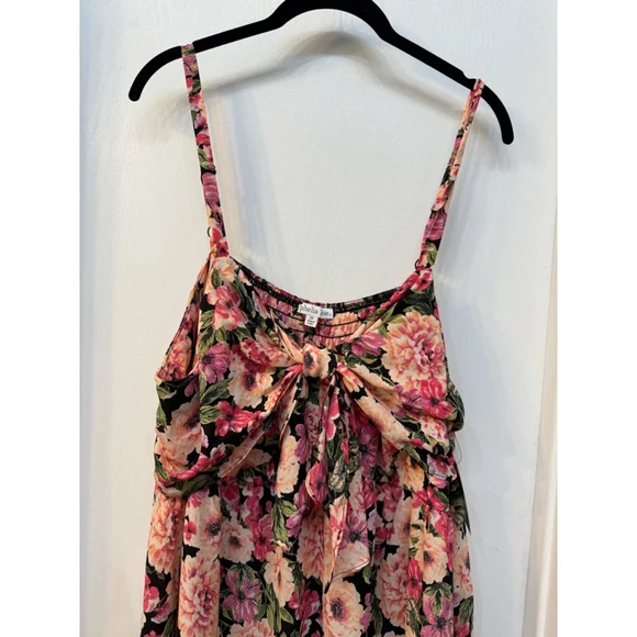 Ophelia Roe Floral Maxi Dress Size 2X Plus Size - Picture 4 of 7